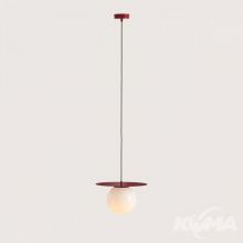 Loop_m oprawa wisząca E27 15W czerwona